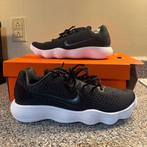 Mens Sz 8.5 Nike Hyperdunk 2017 Low Black white basketball shoes 897663-001 NEW